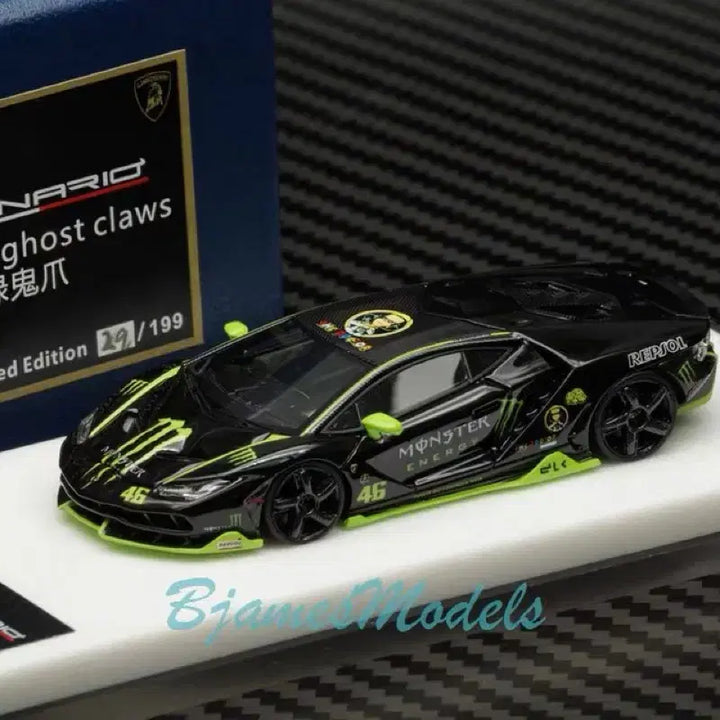 [BUNJANG] 1:64 Lamborghini Centenario Monster Energy Edition Diecast Model / 1:64 몬스터 람보르기니 센테나리오 레진 다이캐스트