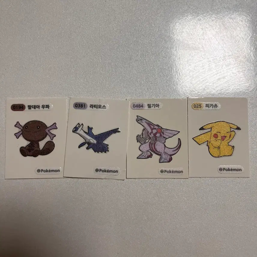 [BUNJANG] Pokemon Sticker Collection / 포켓몬스터 띠부씰