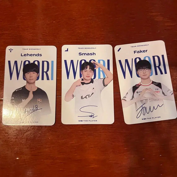 [BUNJANG] T1 Faker Woori Bank Photocard Set / 우리은행 페이커 포토카드