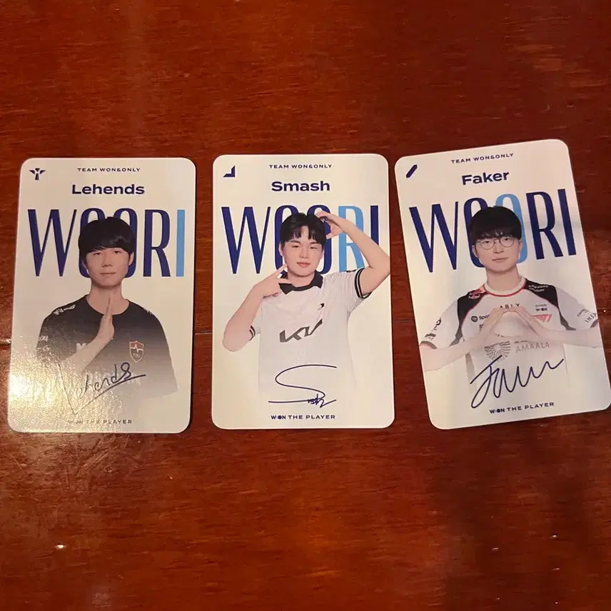 [BUNJANG] T1 Faker Woori Bank Photocard Set / 우리은행 페이커 포토카드