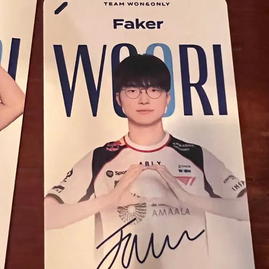 [BUNJANG] T1 Faker Woori Bank Photocard Set / 우리은행 페이커 포토카드