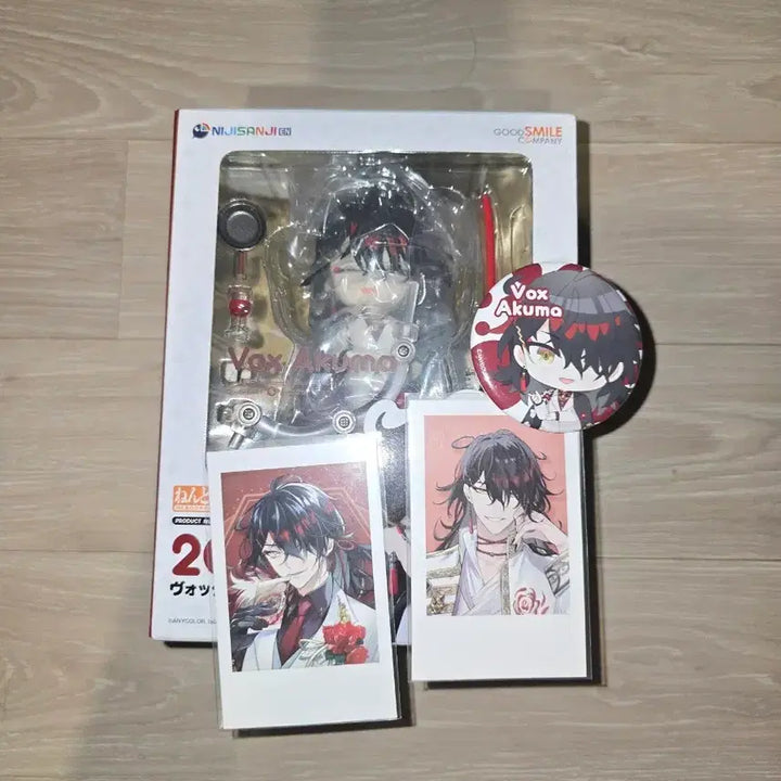 [BUNJANG] Vox Akuma Nendoroid, Cheki, Badge Bundle Set / 복스아쿠마 넨도 체키 벳지 일괄 판매