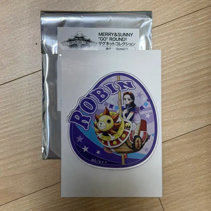 [BUNJANG] One Piece Merry &amp; Sunny Go Round! Magnet Collection (Robin) / 원피스 MERRY &amp; SUNNY GO ROUND! 마그넷 자석 컬렉션 (로빈)