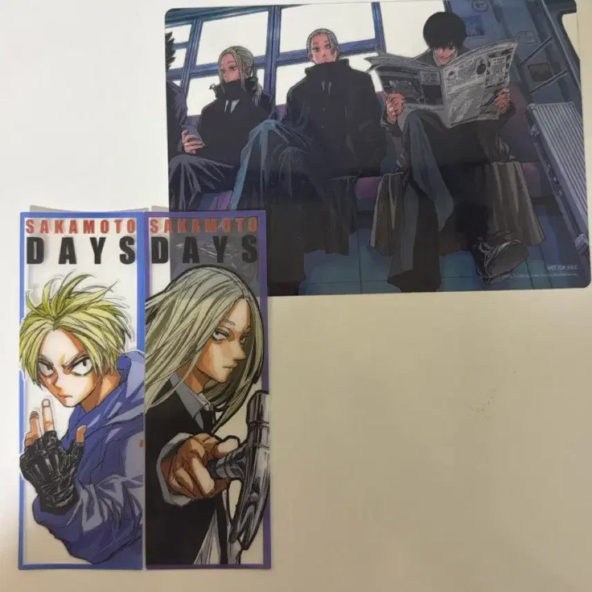 [BUNJANG] Shu Shu Shiba Sakamoto Nagumo Illustration Bookmark / 신 시시바 북마크&amp;사카데이 시시바 사카모토 나구모 일러