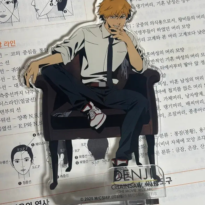[BUNJANG] Chainsaw Man - The Lesser Demon Arc - Denji Acrylic Stand / 체인소맨 레제편 덴지 아크릴