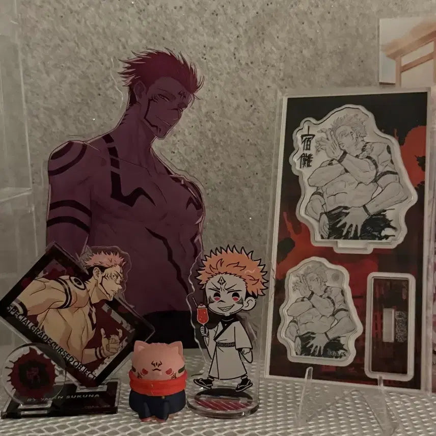[BUNJANG] Ryomen Sukuna Acrylic Stand Bundle Set / 스쿠나 아크릴 스탠드 일괄
