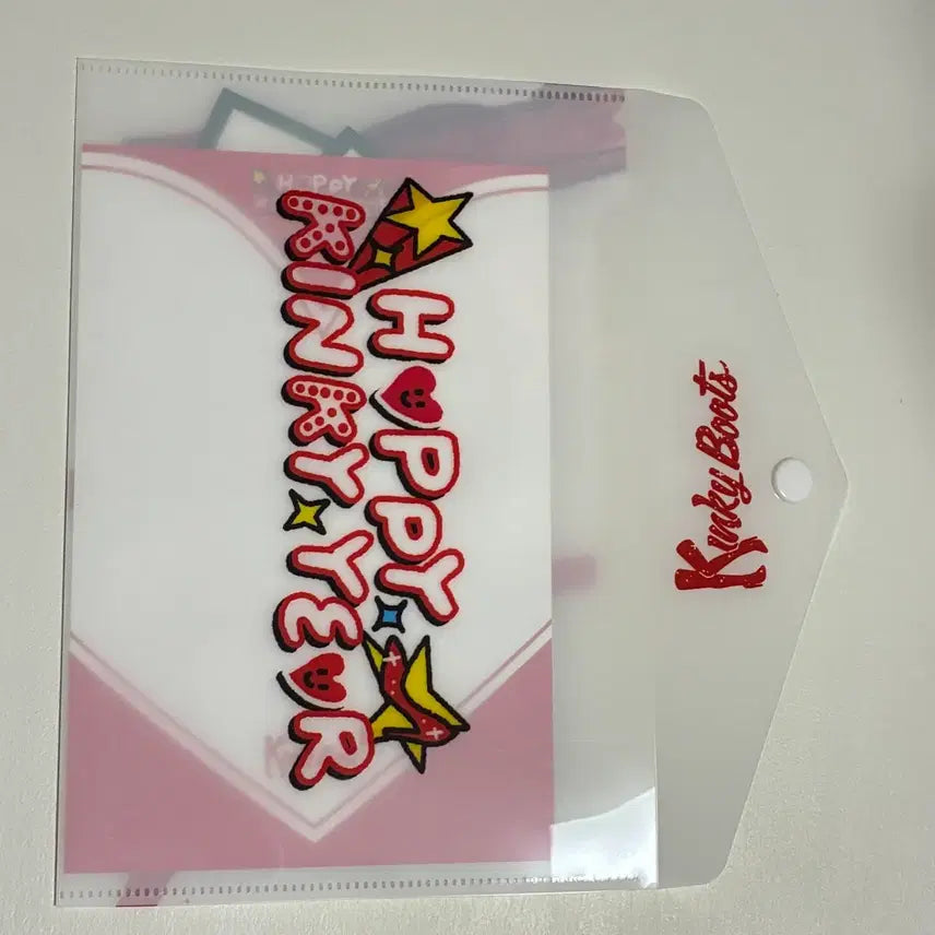 [BUNJANG] Kinky Boots 10th Anniversary Pop-up Cafe Mini File Set / 킹키부츠 24 팝업 생카 10주년 파일