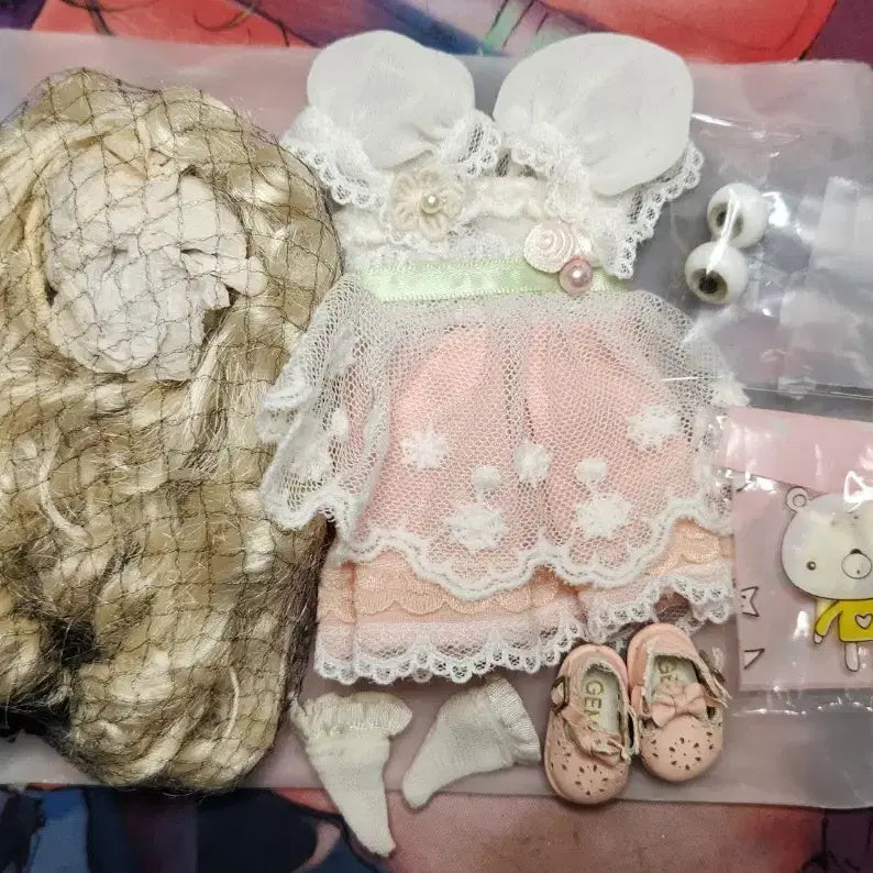 [BUNJANG] Gemdol Pocket Ball-Jointed Doll Mona Full Set / 젬돌 포켓구관 포켓 구체관절인형 모나 판매 풀세트