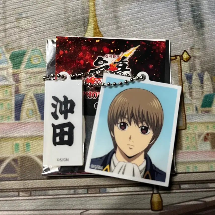[BUNJANG] Gintama Gin Tokisaki Acrylic Keychain / 은혼 팝업 소고 증사 키링