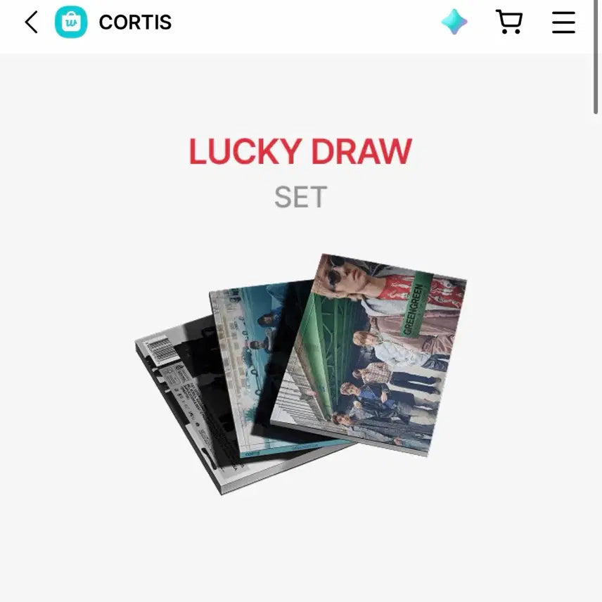 [BUNJANG] CORTEZ GREENGREEN Album Bundle Set with POB Photocard / 코르티스GREENGREEN 앨범 특전포함
