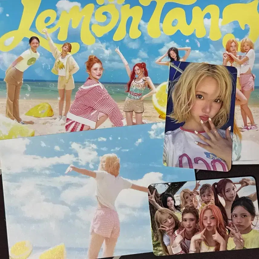 [BUNJANG] Hats to Hearts Lemon Tang Photobook Album Set Jiwoo Photocard Postcard / 하츠투하츠 하투하 레몬탱 포토북 앨범 지우 포카 앨포 엽서 lemon tang