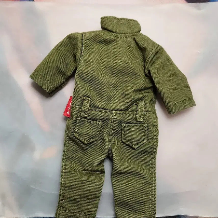 [BUNJANG] TITIYA Vintage Jumpsuit for Pocket BJD / 포켓 구체관절인형 포켓구관 옷 티티야 빈티지 점프슈트 판매