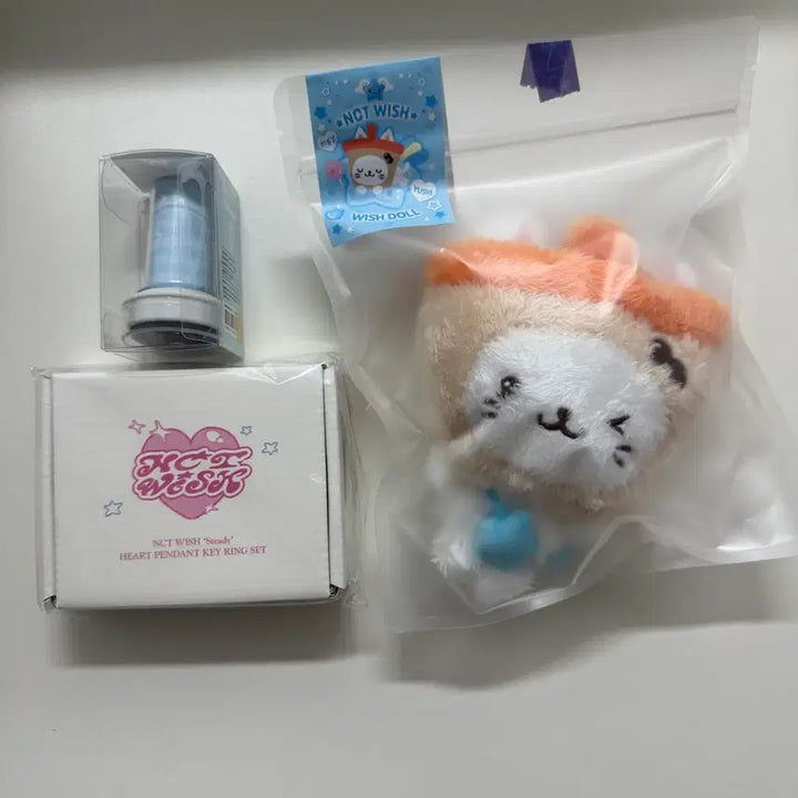 [BUNJANG] NCT WISH Yushi Bubble Nyan Original Wish Doll Bundle Set / NCT WISH 엔시티 위시 유우시 버블냥 오리지널 위시돌 스테디 엠디 일괄