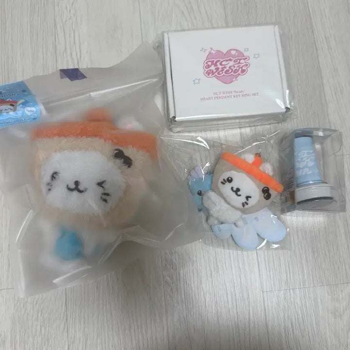 [BUNJANG] NCT WISH Yushi Bubble Nyan Original Wish Doll Bundle Set / NCT WISH 엔시티 위시 유우시 버블냥 오리지널 위시돌 스테디 엠디 일괄