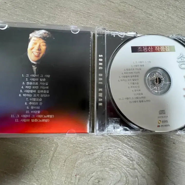 [BUNJANG] Song Dae-gwan &amp; Jo Dong-san Autographed Album Collection CD / 친필사인 송대관 조동산 작품집 CD