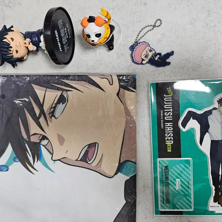 [BUNJANG] Jujutsu Kaisen Megumi Acrylic Stand &amp; Big Cross / 주술회전 메구미 2025 쥬쥬카페 시부야사변 아크릴, 빅크로스