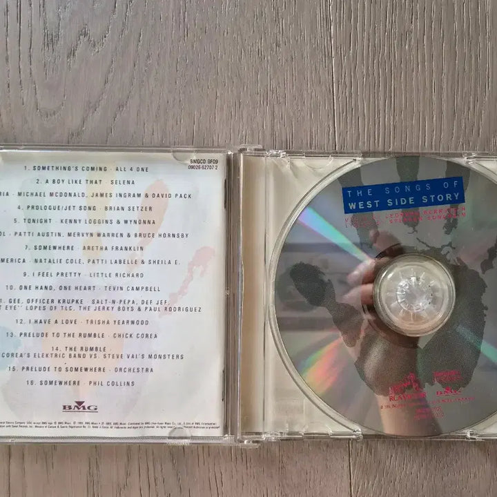 [BUNJANG] The Song of West Side Story CD / 더 송 오브 웨스트 사이드 스토리 CD