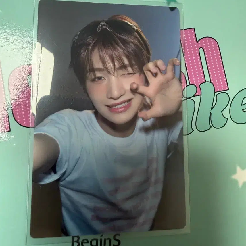 [BUNJANG] TWS SEVENTEEN Jeonghan Photocard / 투어스 비긴스 정샘물 지훈