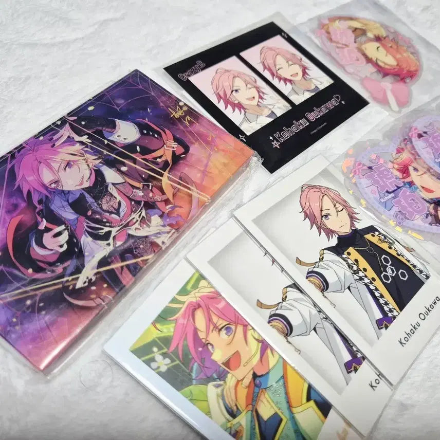 [BUNJANG] Ensemble Stars! Kohaku Okawa Bundle Set - Sealed / (미개봉) 앙스타 오우카와 코하쿠 굿즈 일괄 급처