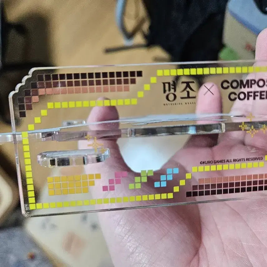 [BUNJANG] Meikyo Compose Aimes Rinnen Acrylic Stand / 명조 컴포즈 에이메스 아크릴 린네 아크릴 팝니다.바닥이 불량입니다