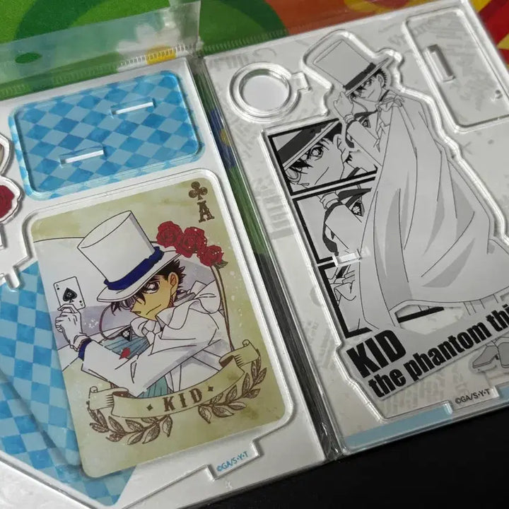 [BUNJANG] Detective Conan Kaito Kid Acrylic Stand Set / 명탐정 코난 괴도 키드 아크릴 스탠드 2개 일괄