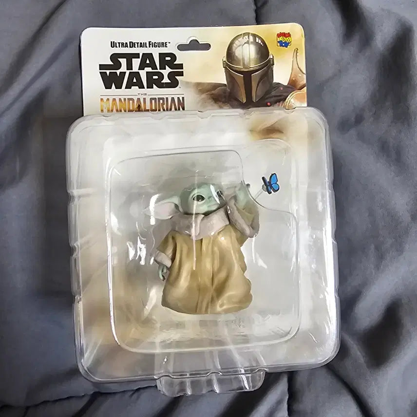 [BUNJANG] Star Wars The Mandalorian &amp; Grogu UDF Figurine (Butterfly Version) / 스타워즈 만달로리안과 그로구 udf 나비 피규어