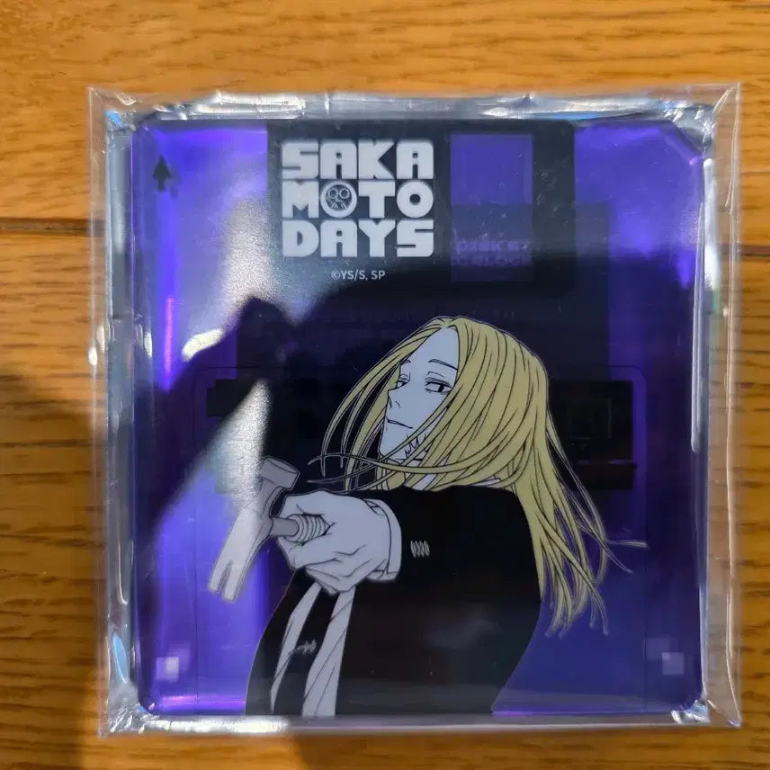 [BUNJANG] SakamoDays Popup Cafe Shishiba Floppy Disk Acrylic Stand / 사카모토데이즈 팝업 시시바 플로피 디스크 아크릴