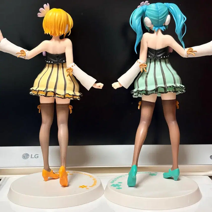[BUNJANG] Colorful Drop Miku Rin Project DIVA Classic Figure Set / 컬러풀드롭 미쿠 린 프디버 고전 피규어 판매
