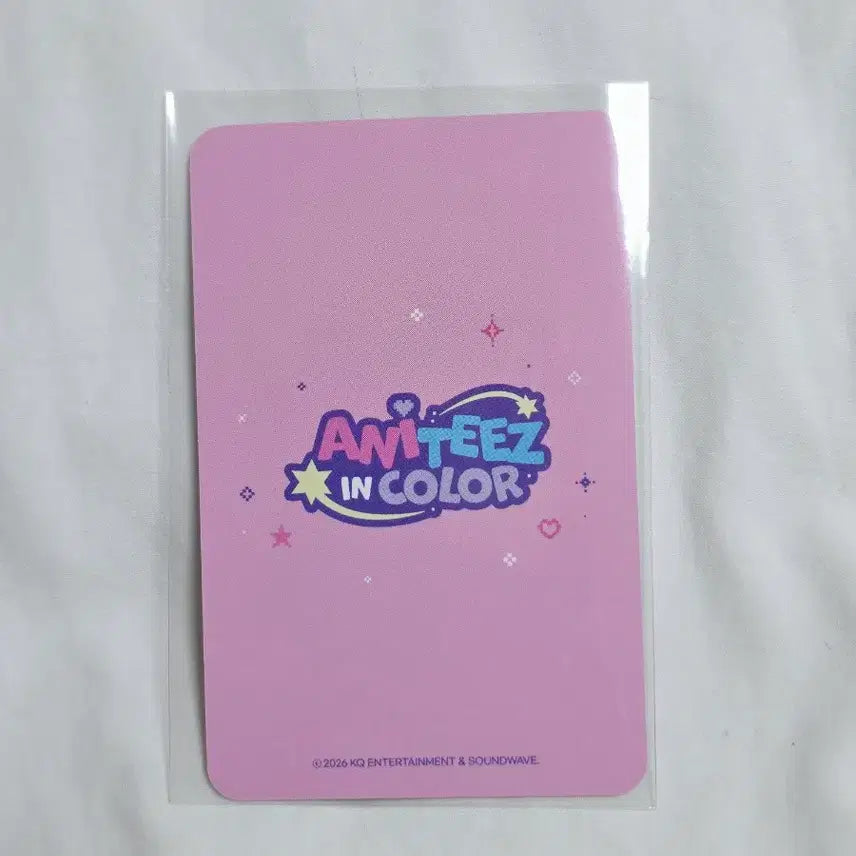 [BUNJANG] ATEEZ Seonghwa Aniteez 3D Sticker Photocard / 에이티즈 성화 애니티즈 입체 스티커 포카