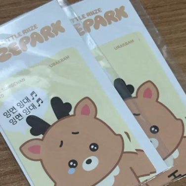 [BUNJANG] RIIZE Sungchan Wiryira Park Little RIIZE Card Cover Sticker (Sealed) / 미개봉 원가이하 라이즈 성찬 위리라 파크 리틀 라이즈 카드커버 스티커