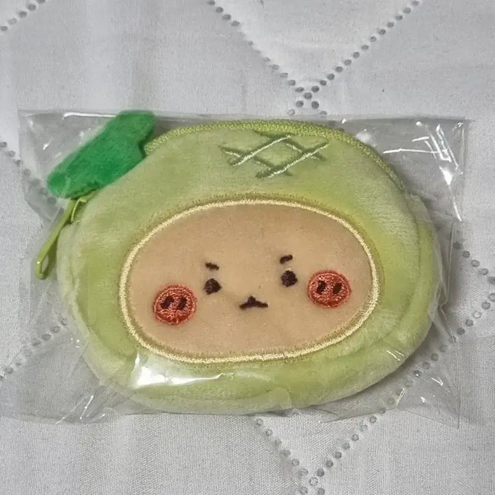 [BUNJANG] Olive Young Manggeurin Gom Mang-Gom Melon Pouch / 올리브영 망그러진곰 망곰이 멜론 파우치