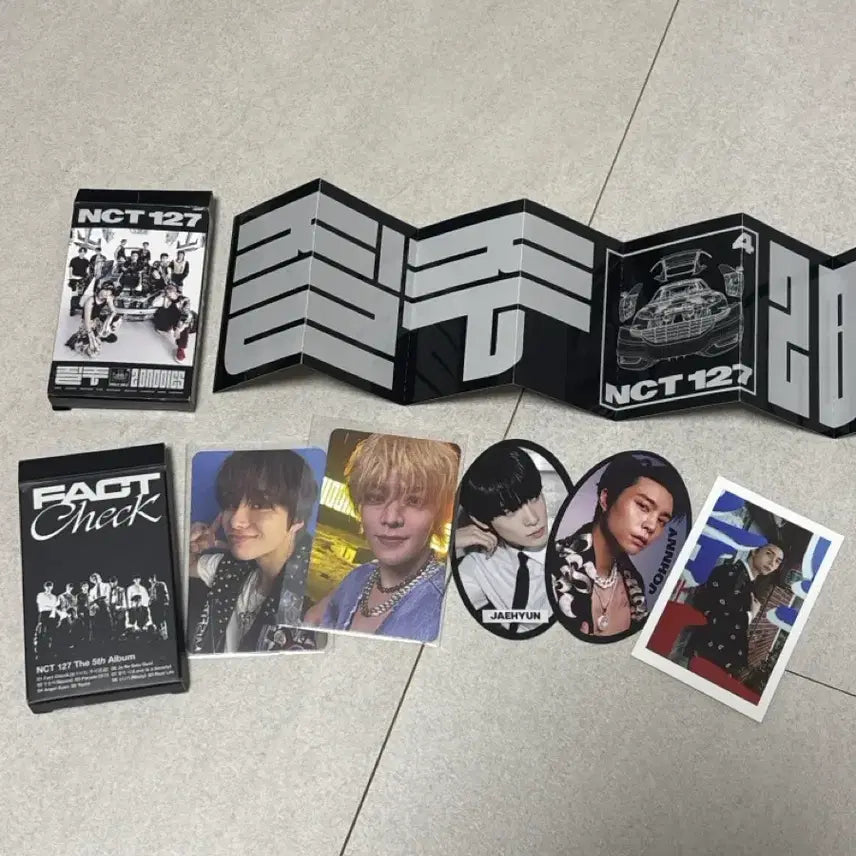 [BUNJANG] NCT 127 2 Baddies Fact Check Album Bundle Set / 엔시티127 질주, 팩트체크 공개 앨범 판매