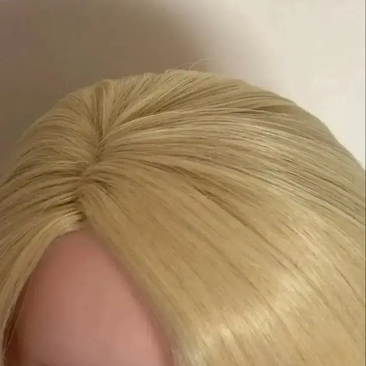 [BUNJANG] Disney Baby Doll Elsa Wig Rerooted Repainted Outfit Doll Set / 택포3.5) 디즈니 베이비돌 엘사 식모 리페인팅 의상 옷 인형 세트