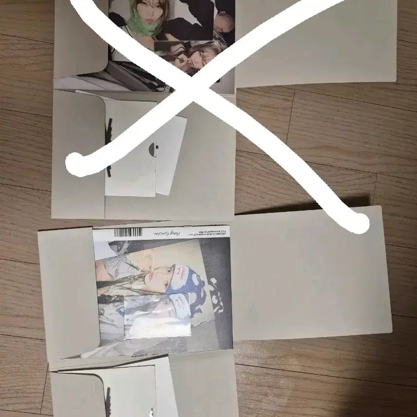 [BUNJANG] LE SSERAFIM EASY Kim Chaewon Hong Eunchae Version Album / 르세라핌 EASY 김채원 홍은채 버전