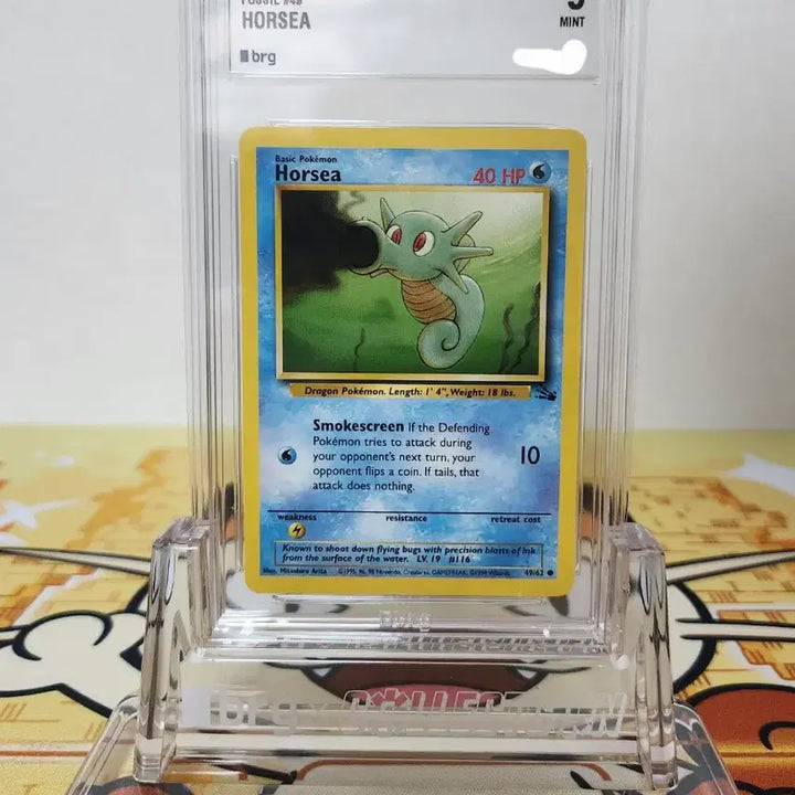 [BUNJANG] Pokemon Card Dratini 1999 MISPRINT (BGS 9) / 포켓몬카드 brg9 쏘드라 미판 구뒷면(1999)