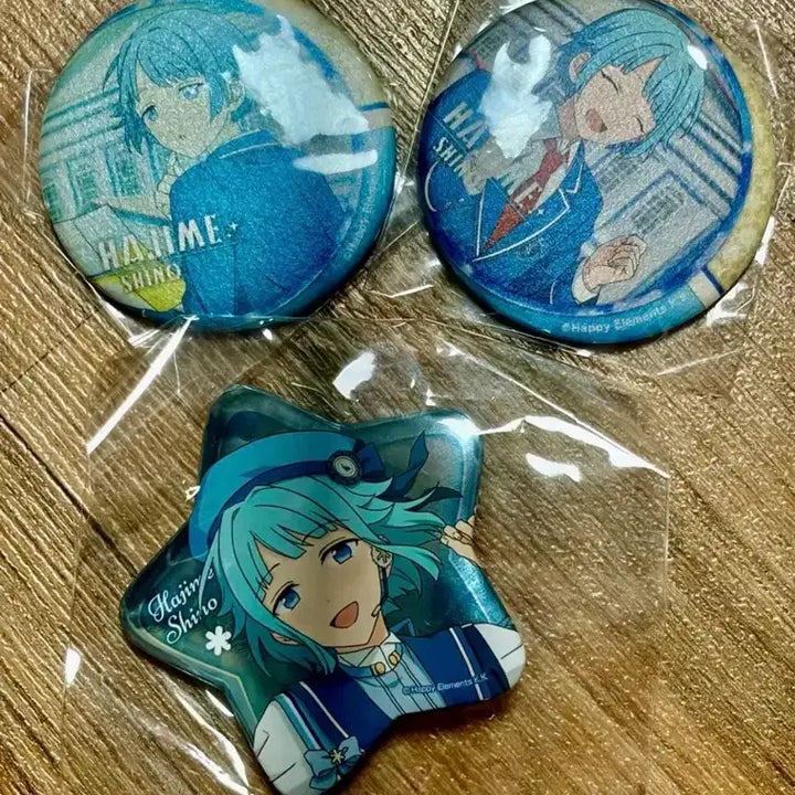 [BUNJANG] Ensemble Stars Hajime Shinotani Memory Star Bundle Set Badge / 앙스타 시노 하지메 뱃지 추억 별 일괄