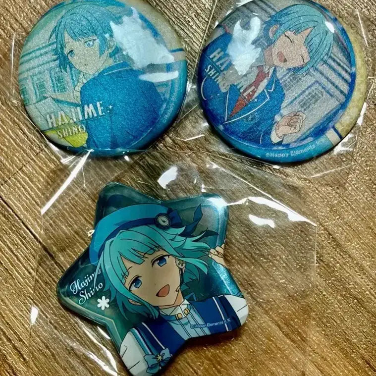 [BUNJANG] Ensemble Stars Hajime Shinotani Memory Star Bundle Set Badge / 앙스타 시노 하지메 뱃지 추억 별 일괄