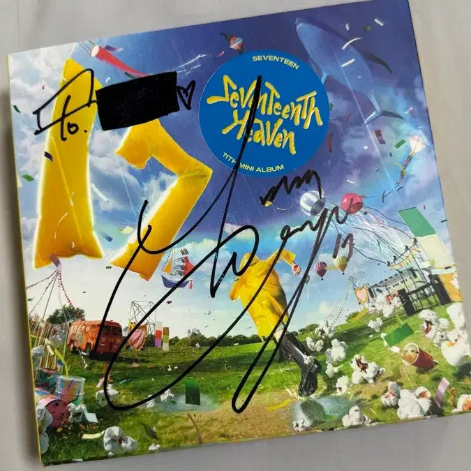 [BUNJANG] SEVENTEEN Heaven Album Mingyu Signed / 세븐틴 헤븐 앨범 민규 사인