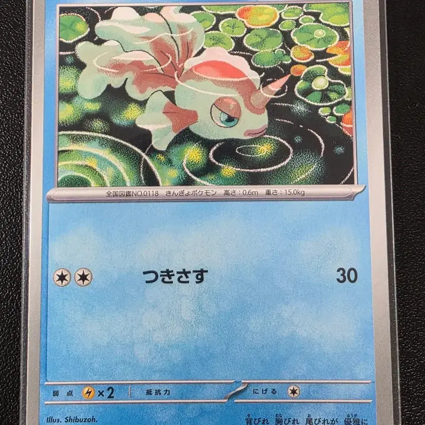 [BUNJANG] Pokemon Card Kanchi C Abyssai (Japanese Edition) / 포켓몬 카드 콘치 C 어비스아이 (일어판)