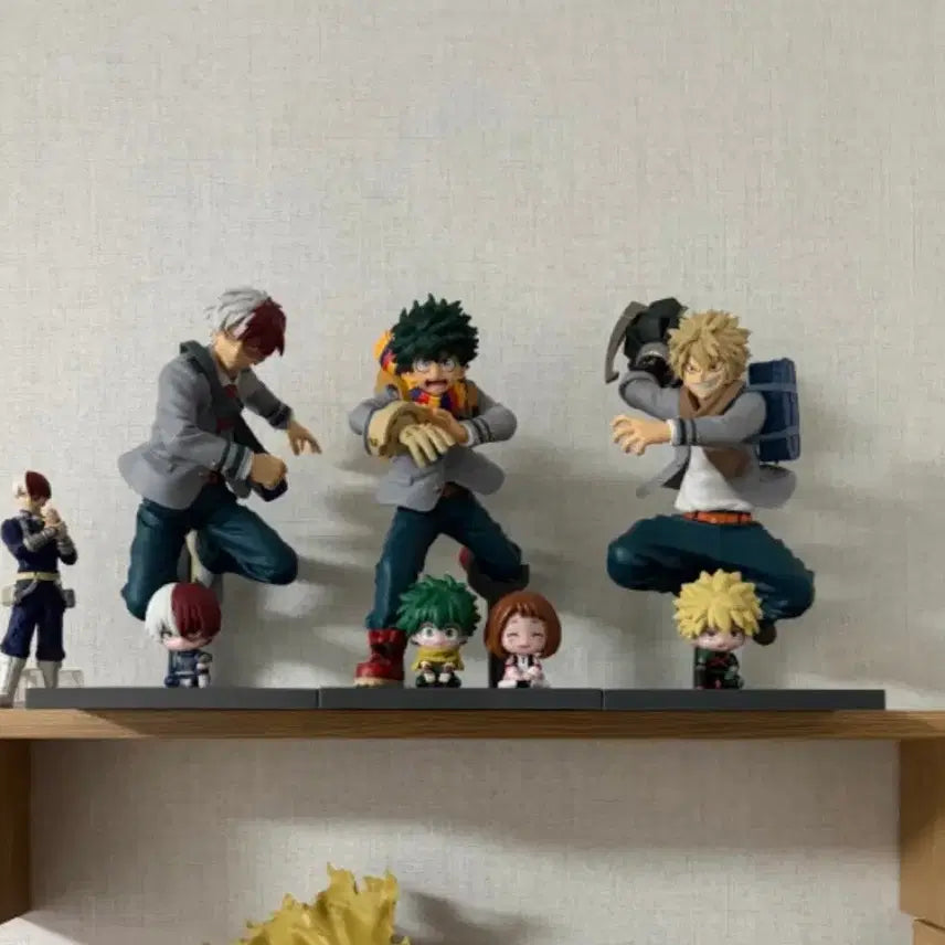 [BUNJANG] My Hero Academia Bravegraph "Shindou-cho" Bundle Set (Midoriya, Bakugo, Todoroki) Figures / 나의 히어로 아카데미아 bravegraph 피규어 신호등조 일괄