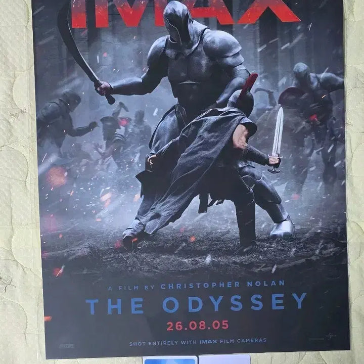 [BUNJANG] Odyssey IMAX Poster / 오디세이 odyssey 아이맥스 imax 포스터 cgv 굿즈 특전