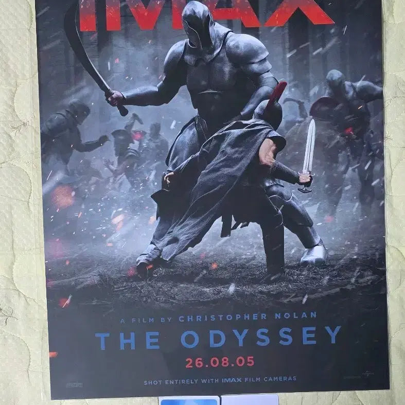 [BUNJANG] Odyssey IMAX Poster / 오디세이 odyssey 아이맥스 imax 포스터 cgv 굿즈 특전