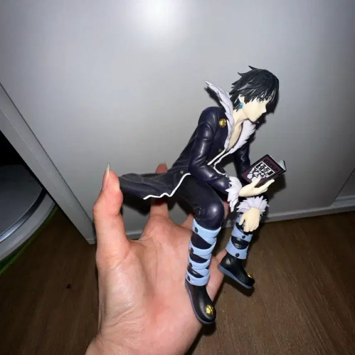 [BUNJANG] Hunter x Hunter Chrollo Lucilfer Noodle Stopper Figure (Unsealed) / 헌터헌터 클로로 누들스토퍼 피규어 개봉 전시