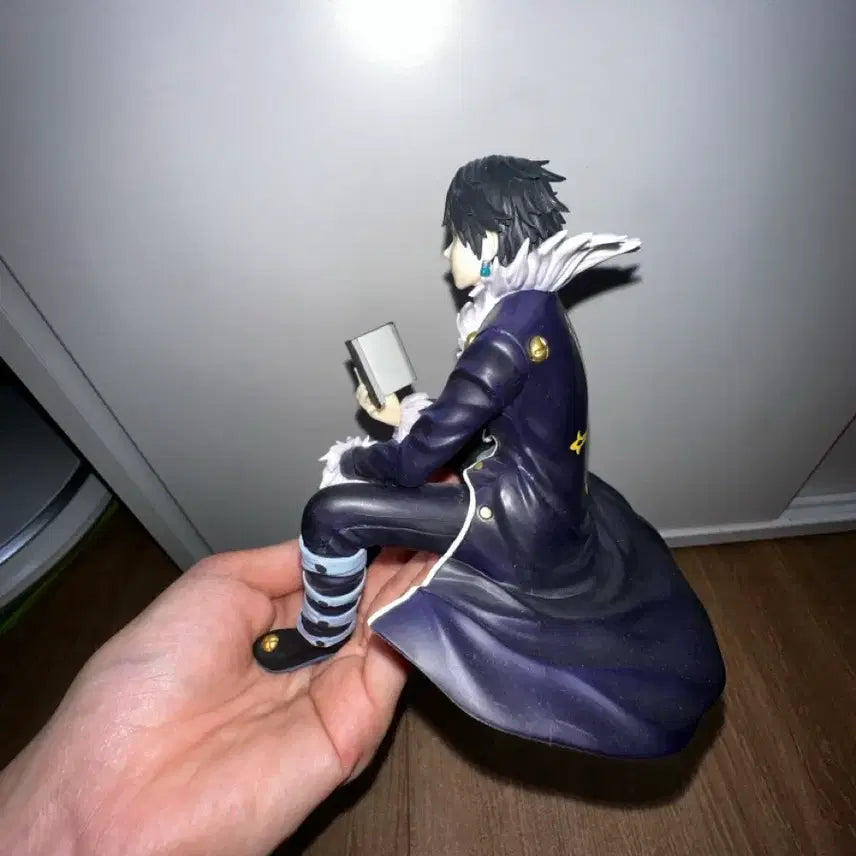 [BUNJANG] Hunter x Hunter Chrollo Lucilfer Noodle Stopper Figure (Unsealed) / 헌터헌터 클로로 누들스토퍼 피규어 개봉 전시