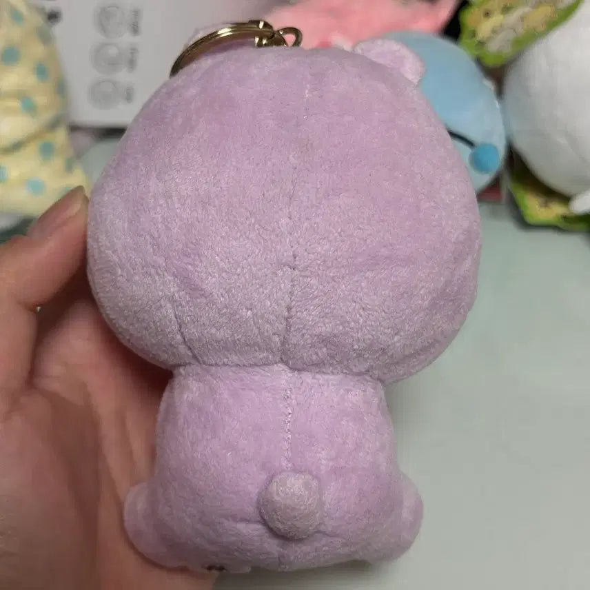 [BUNJANG] Monsta X Hyungwon Ttuckgom Doll Keychain / 몬스타엑스 투턱곰 형원 지지곰 인형키링