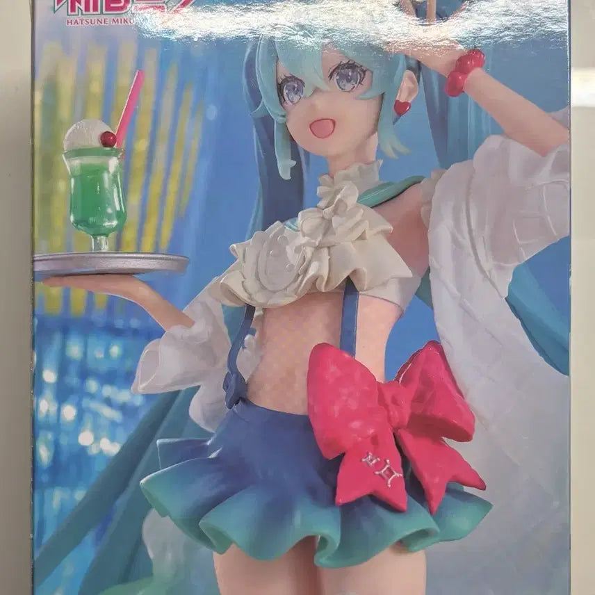[BUNJANG] Vocaloid Hatsune Miku Cream Soda Figure / 보컬로이드 하츠네 미쿠 크림 소다 피규어