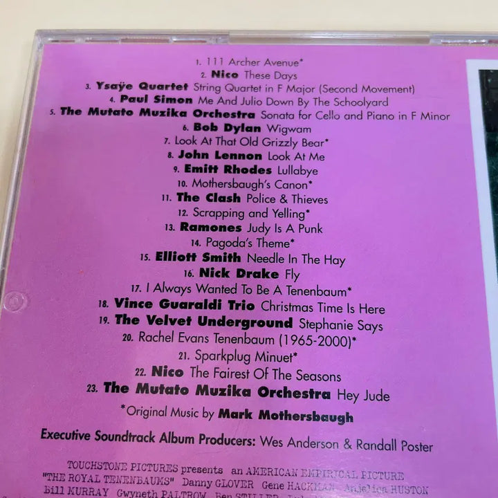 [BUNJANG] The Royal Tenenbaums Original Soundtrack Expanded Edition CD / [중고음반/CD] 로얄 테넌바움 The Royal Tenenbaums 영화음악 OST