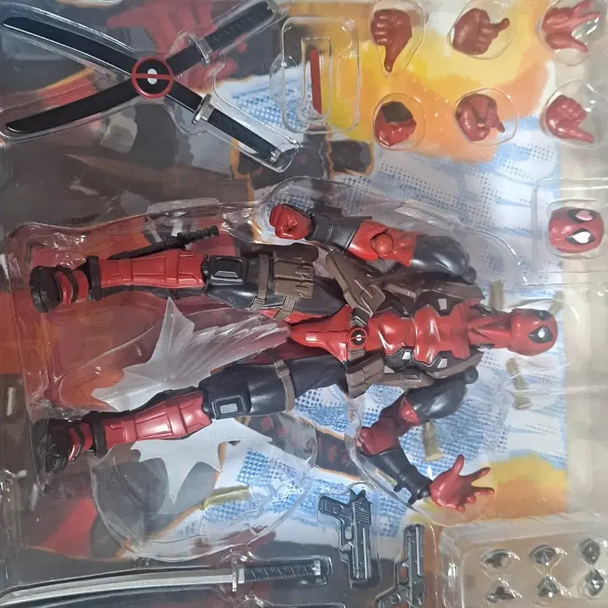 [BUNJANG] Kaiyodo Amazing Yamaguchi Deadpool No. 001 Action Figure / 카이요도 어메이징 야마구치 데드풀 no.001 판매