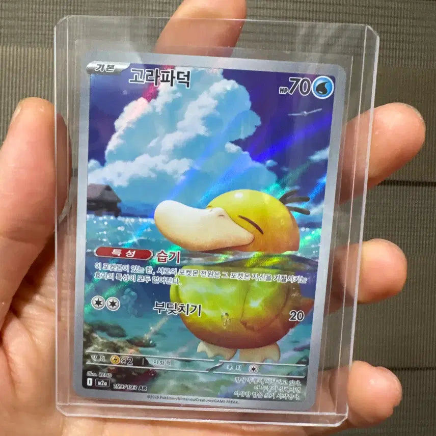 [BUNJANG] Psyduck AR Card / 고라파덕 ar 한판