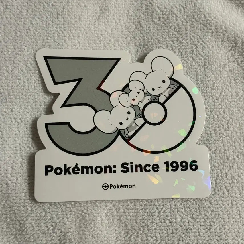 [BUNJANG] Pokemon 30th Anniversary Sticker Set - Sentret &amp; Furret / 포켓몬 30주년 스티커 두리쥐 파밀리쥐